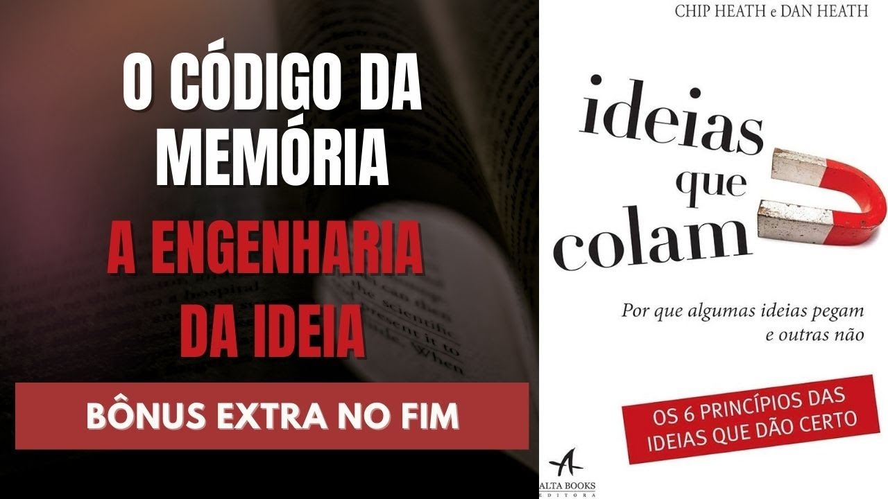 IDEIAS QUE COLAM – CHIP & DAN HEATH: O DOSSIÊ DEFINITIVO + BÔNUS EXTRA NO FINAL
