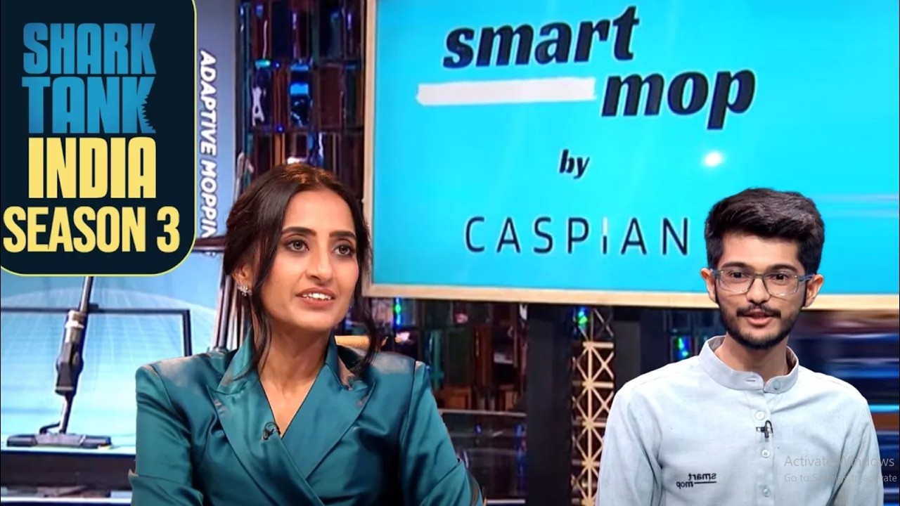 &lsquo;Caspian&rsquo; का Smart Mop देखकर Sharks नहीं छिपा पाए Excitement! | Male Entrepreneurs