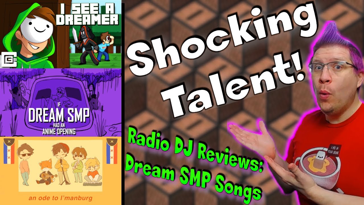 Minecraft ♫! Radio DJ REACTS: I See A Dreamer | If Dream SMP Had An Anime Opening | Ode to L'Manburg
