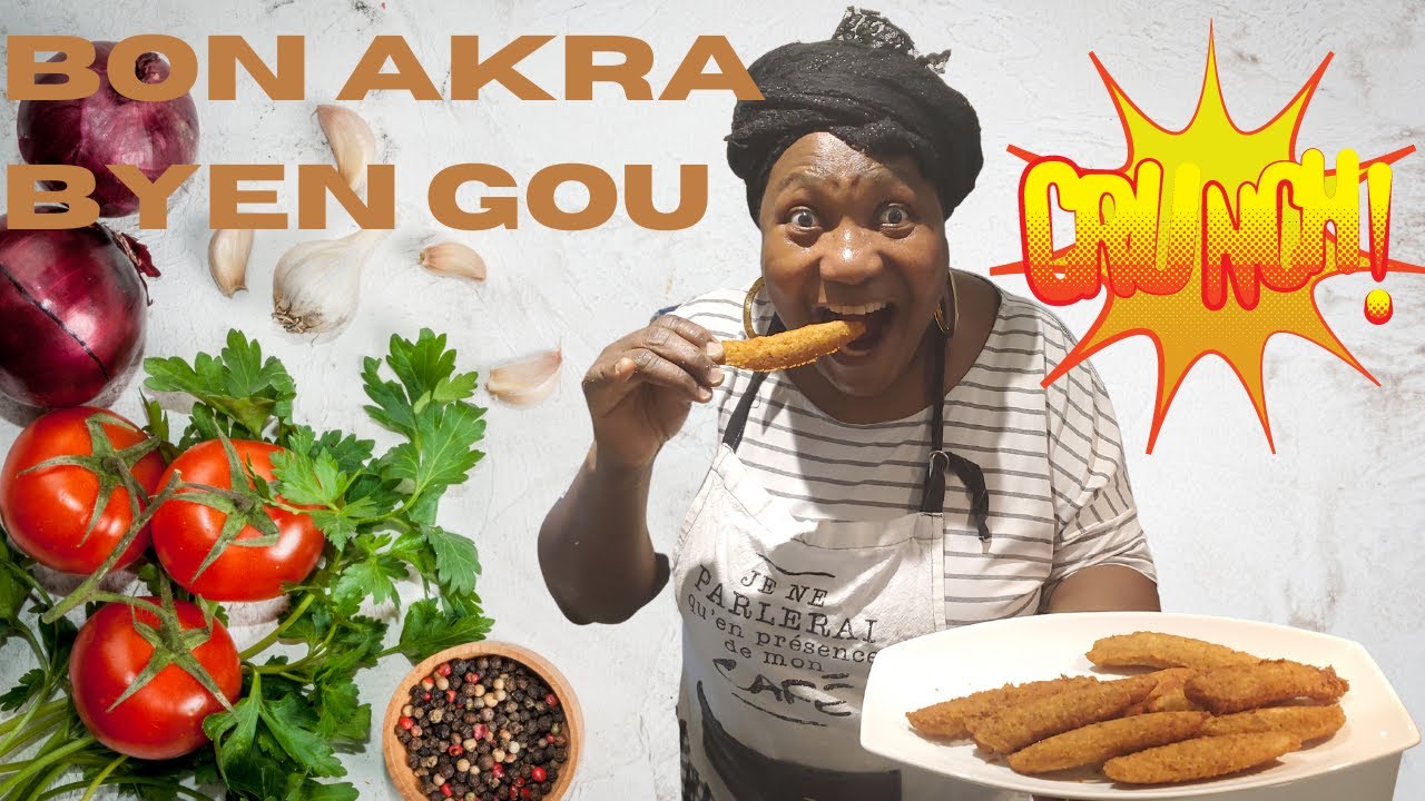 Men Kijan Pou’w Fè Yon Bon Akra | Resèt Akra Ak Mori | Recette Facile | Recette Créole