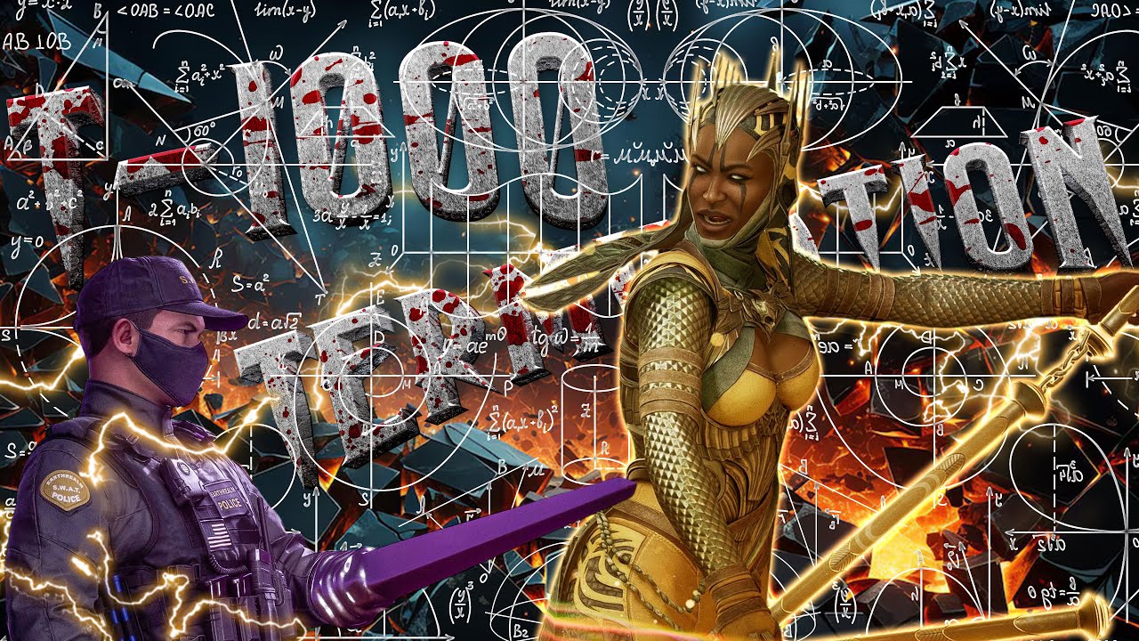 FIRST TIME GOING AGAINST T-1000 WITH TANYA - CAN SHE COMPETE !? | MORTAL KOMBAT 1 |