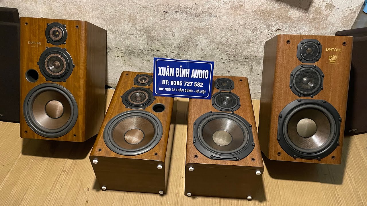 Loa B&atilde;i Đẹp Keng, Loa Diatone Ds-66Z, Loa Diatone 600z H&agrave;ng B&atilde;i Nhật Zin Đẹp Rất Đ&aacute;ng Chơi.