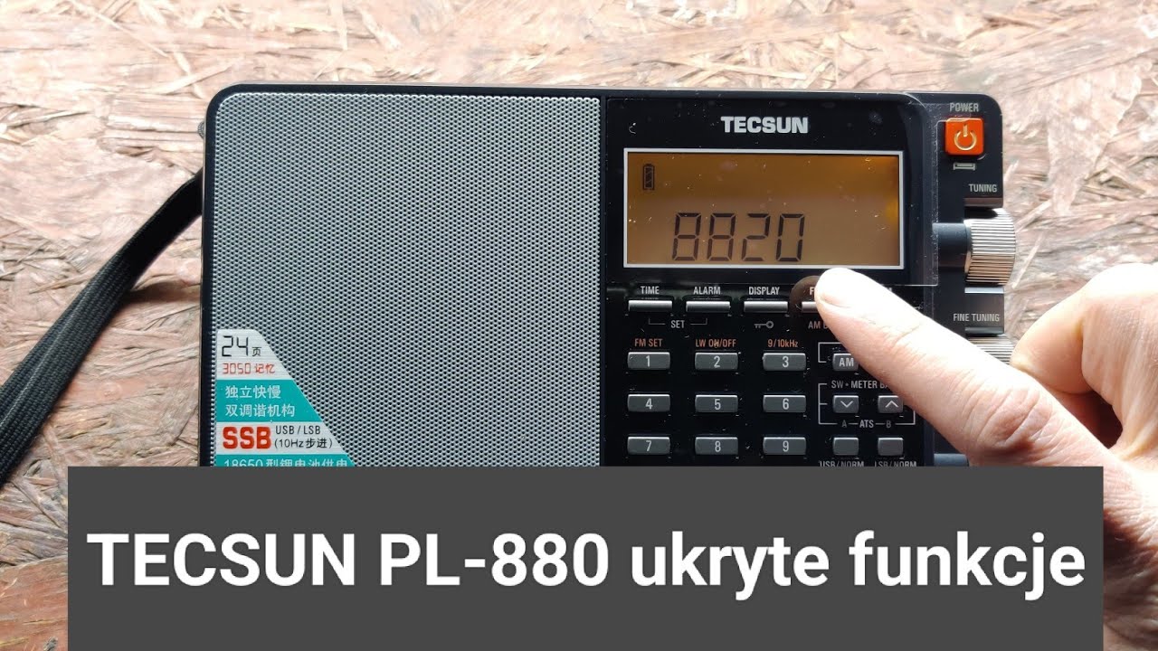 TECSUN PL-880 ukryte funkcje.