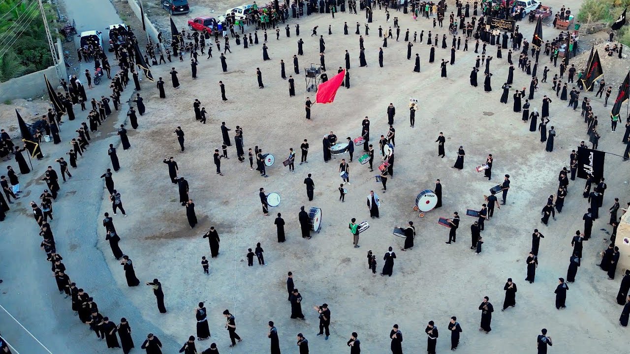 استعراض قرية حميان السنوي  - مواكب الزنجيل - بأشراف موكب فاطمه الزهراء