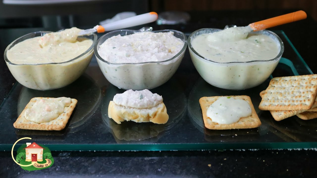 3 RECEITAS DE PATÊS DELICIOSOS - Culinária em Casa