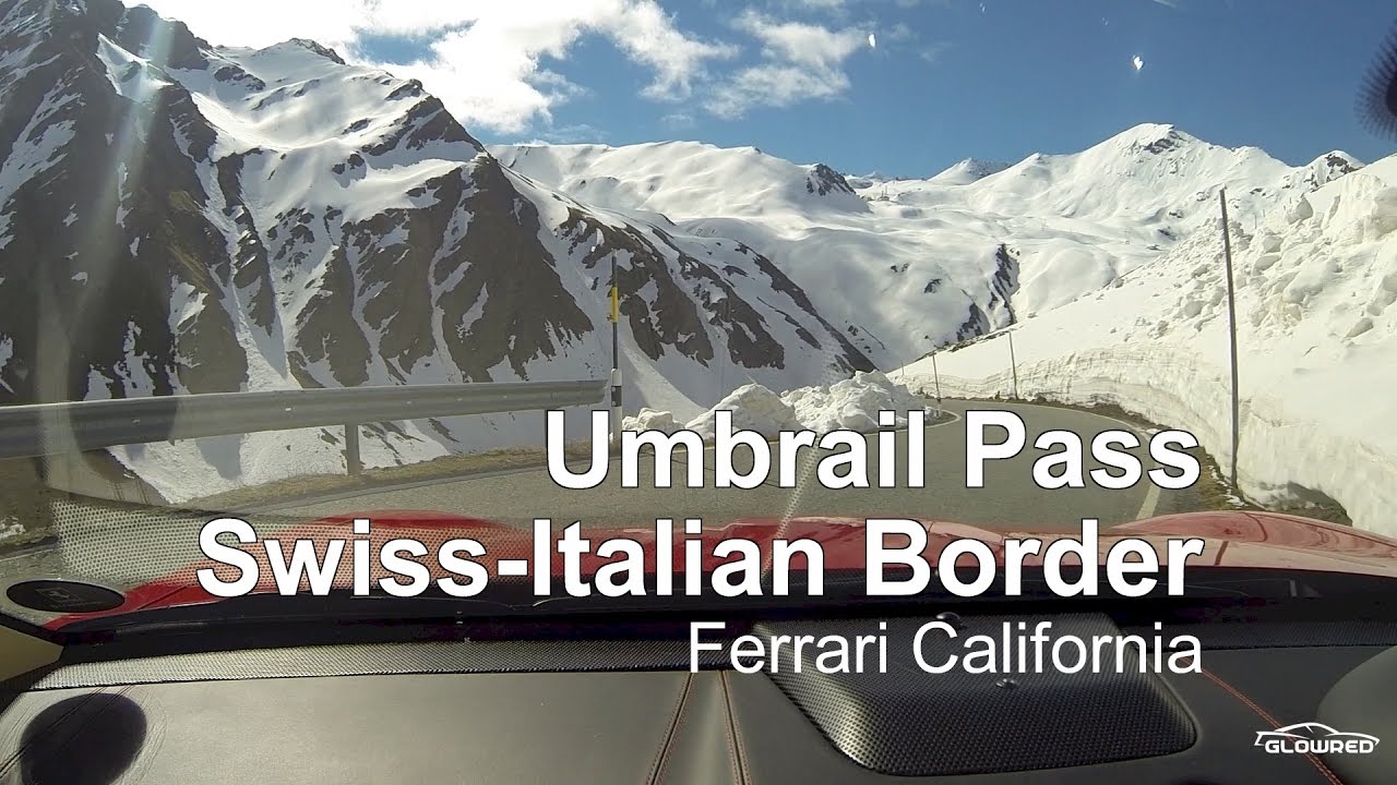 Umbrail Pass - Ferrari California