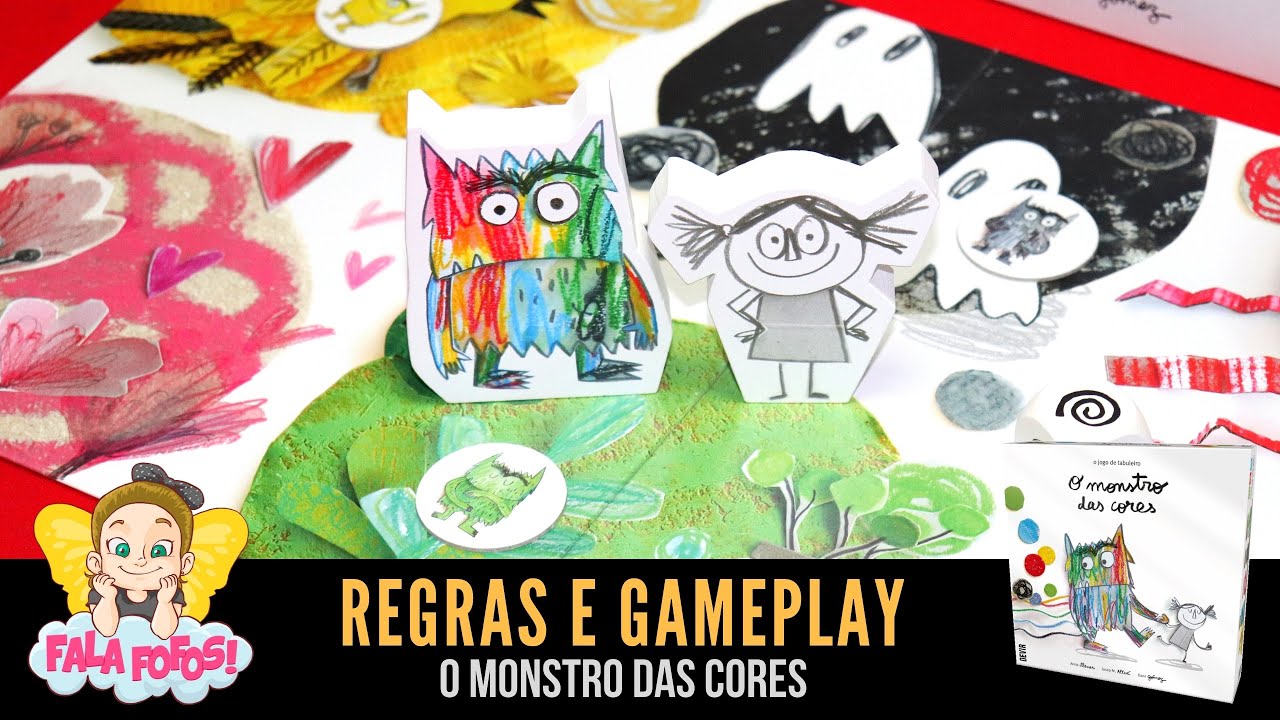 Covil dos Fofos - O Monstro das Cores