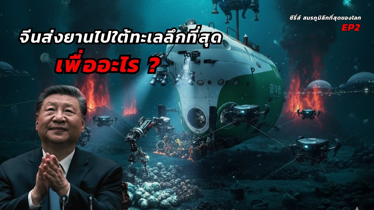 จีนกำลังแข่งสหรัฐ ใต้ทะเลลึก…สมรภูมิใหม่ของโลก