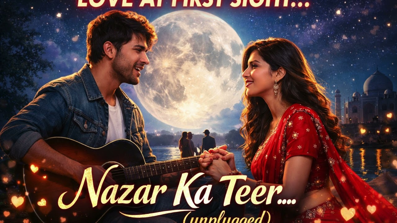 Nazar Ka Teer | unplugged | romantic hindi song | love at first sight song | sufi rock hindi | hindi