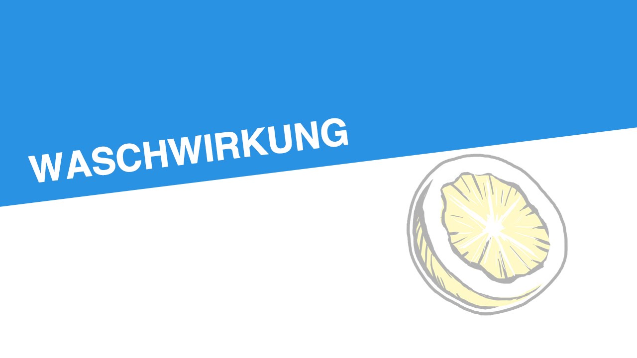WASCHWIRKUNG | Chemie | Organische Verbindungen &ndash; Eigenschaften und Reaktionen