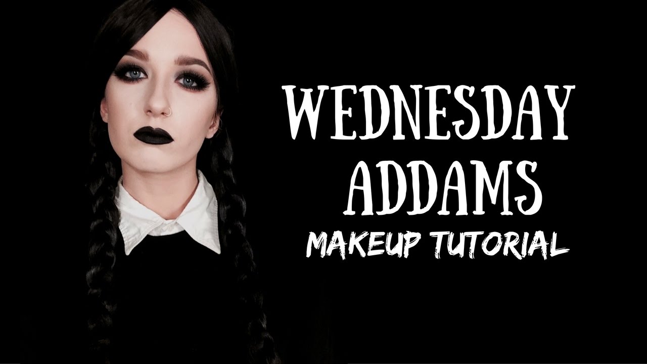 Modern/Glam Wednesday Addams Makeup Tutorial