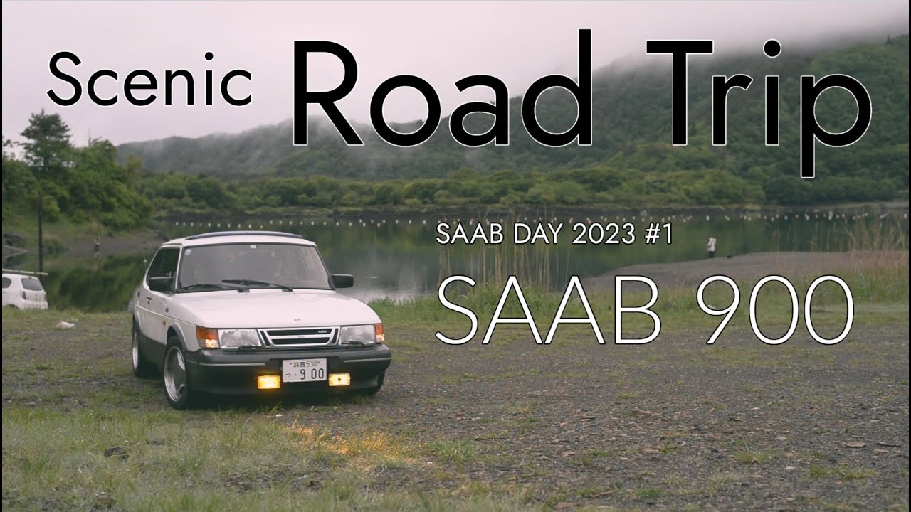 [SAAB 900🇸🇪] Visiting SAAB DAY 2023 #1 - : Scenic Road Trip -Exploring Serene Lakes and Mountains