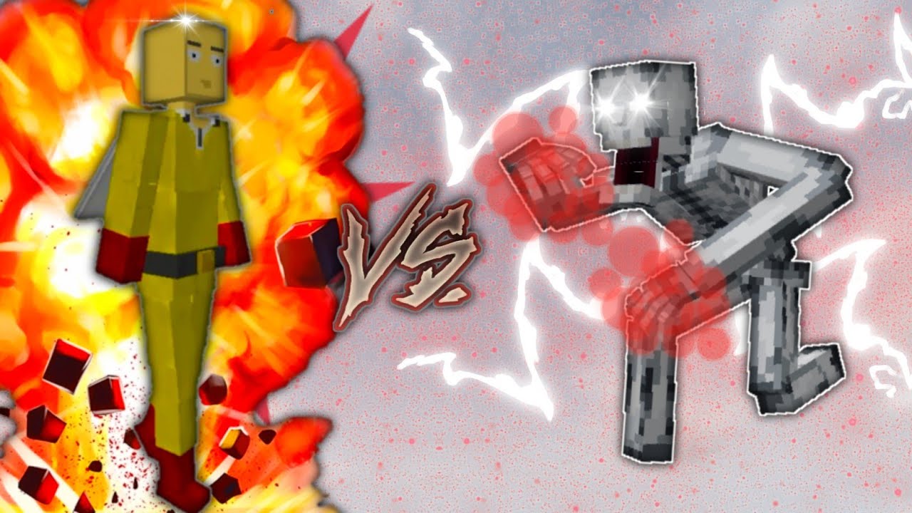 SCP 096 V3.1 VS SAITAMA - MCPE