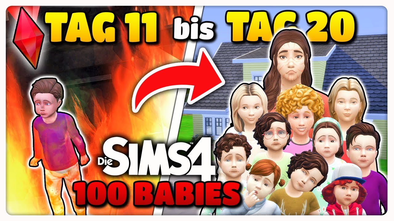 Ich habe 20 TAGE die 100 BABY CHALLENGE gespielt und DAS ist passiert!
