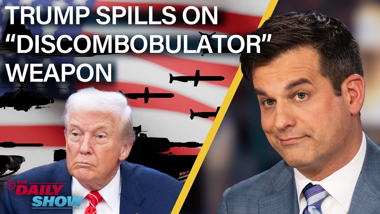Trump Brags About Secret “Discombobulator” Weapon Amid Global Epstein Fallout | The Daily Show