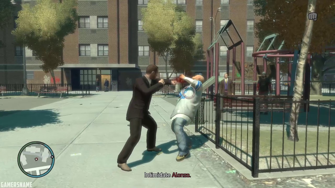GTA 4 Mission #53 - A Long Way to Fall [PC, 1080p, 60fps]