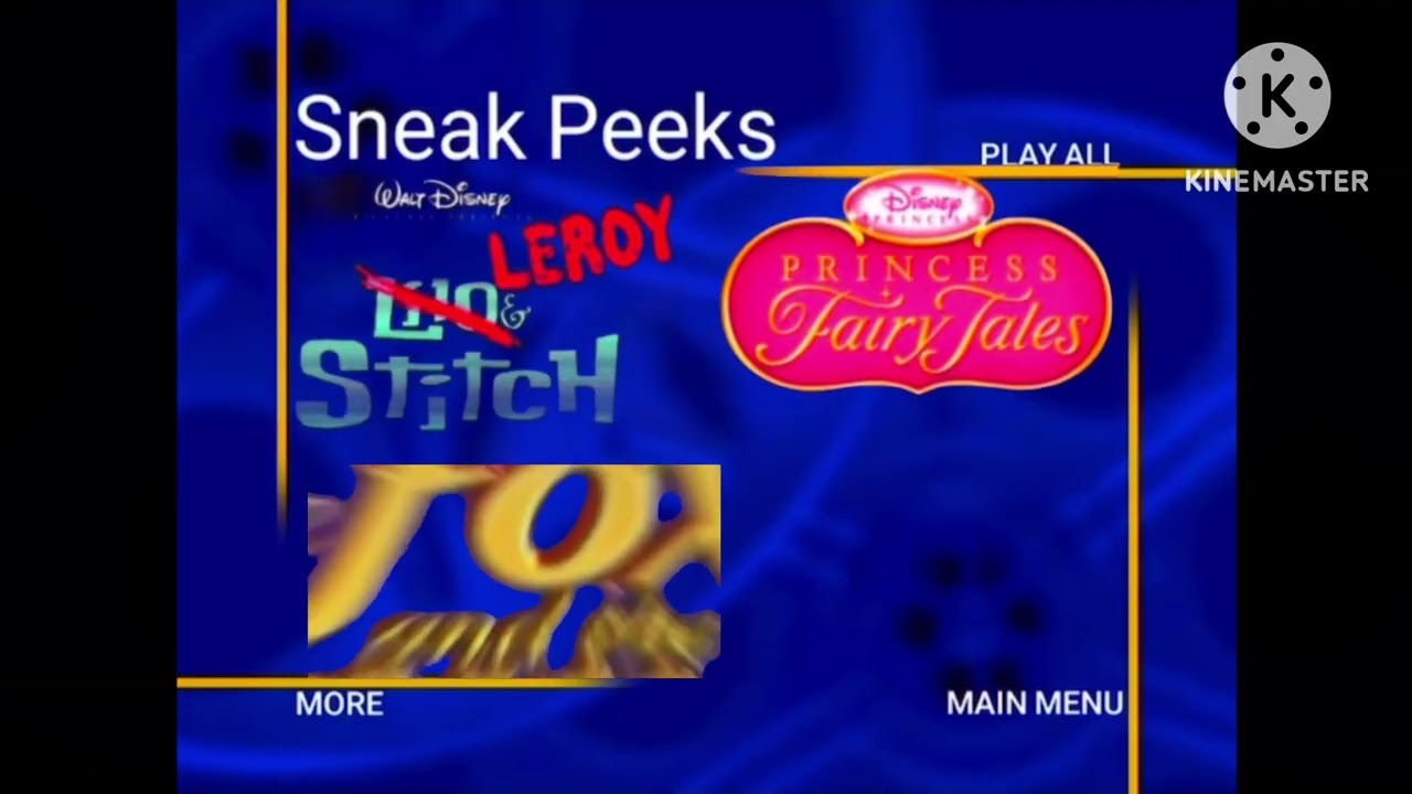 Sneak Peeks Menu from It’s A Small World Of Fun: Volume 1 & 2 2006 DVDs (How it should’ve been) (RM)