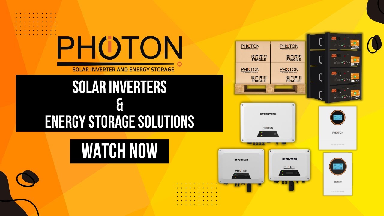 Charging Your Future: Photon Solar Inverters & Energy Storage Solutions