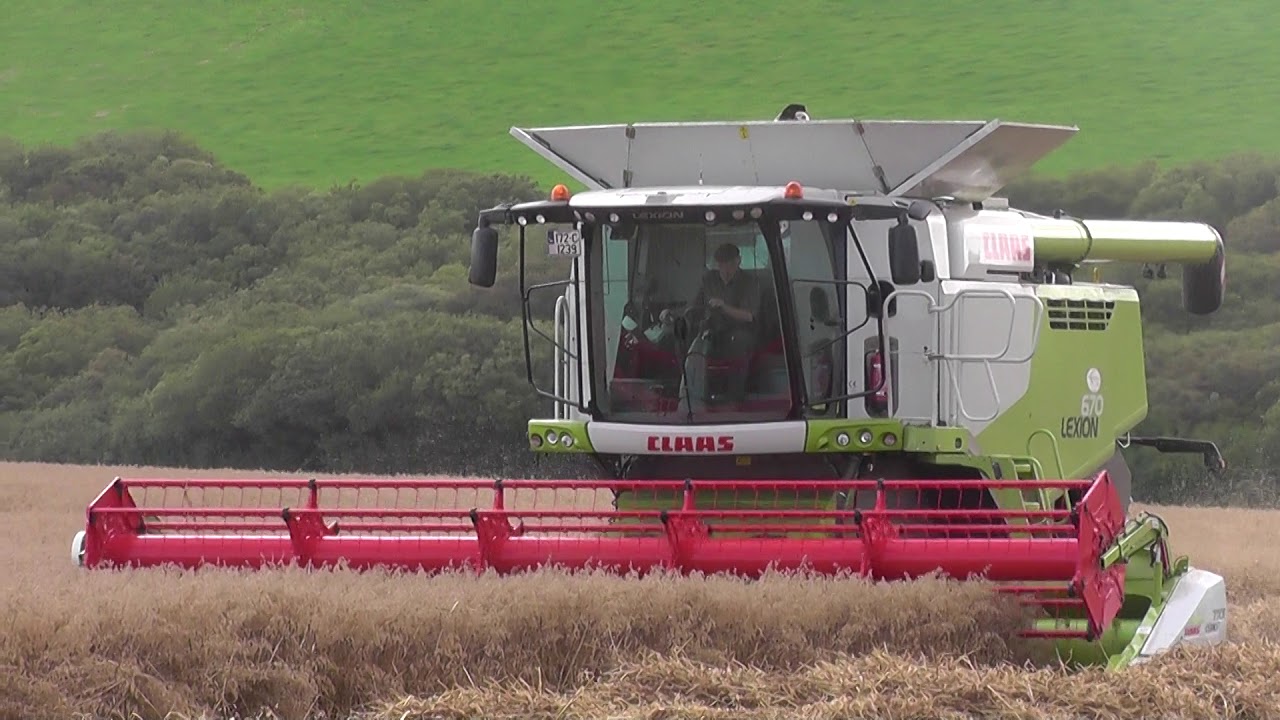Harvest 2017 Claas Lexion 670 TT
