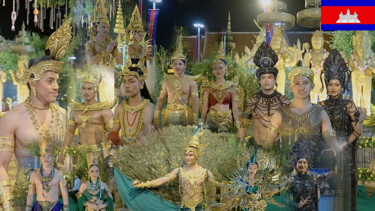 ការដើរបង្ហាញម៉ូតរបស់តារាប្រុសស្រីកម្ពុជាជាច្រើនទម្រង់