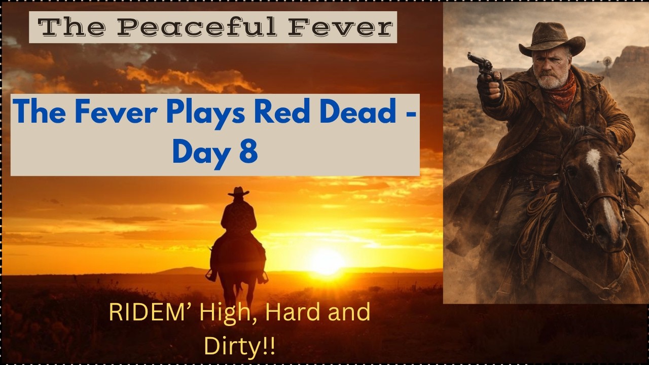 Day 8 -Grab your Saddle ! Time to ride with the FEVER #thepeacefulfever