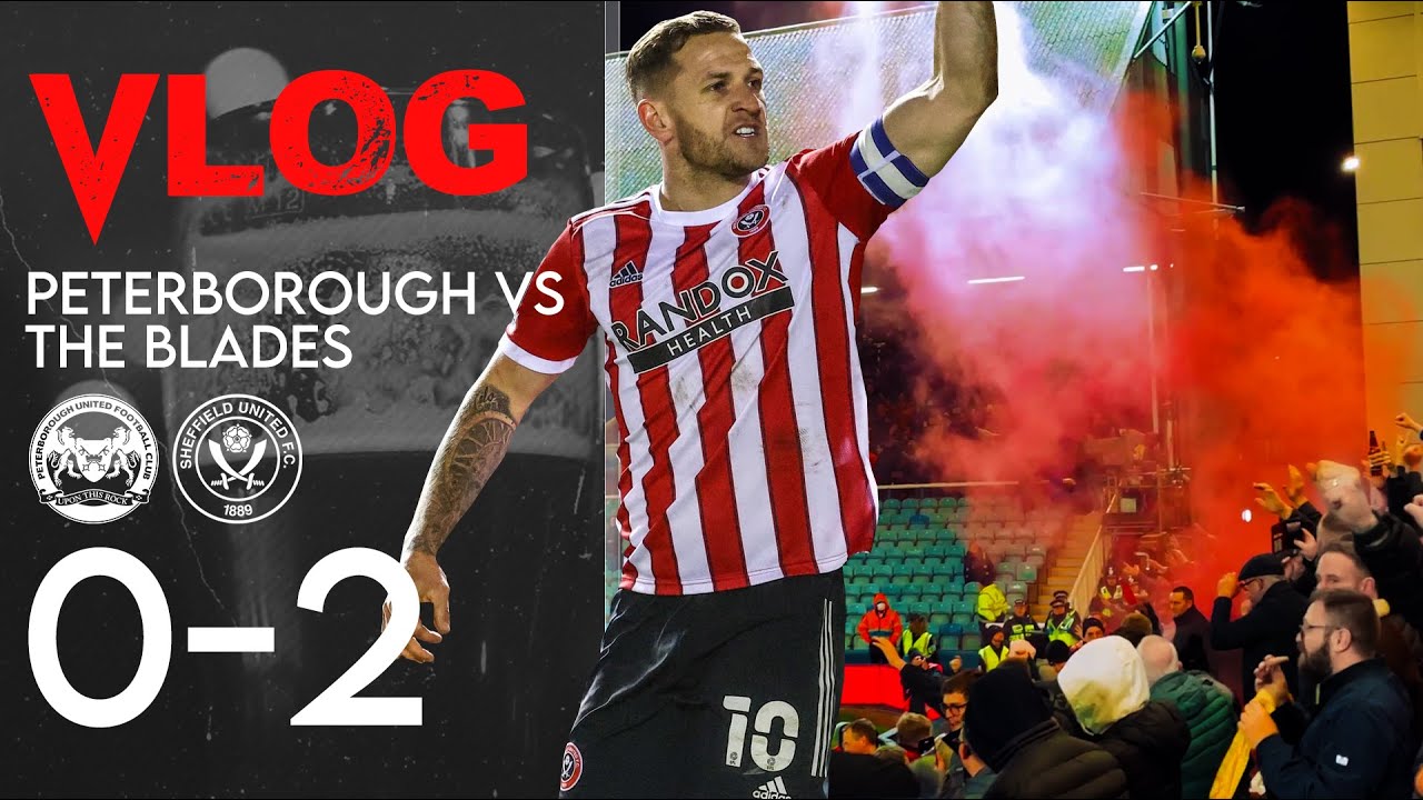 Peterborough 0 Sheffield United 2 | VLOG