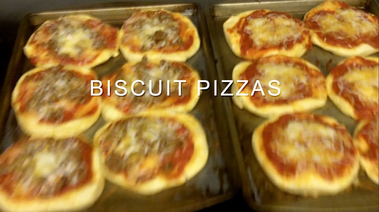BISCUIT PIZZAS