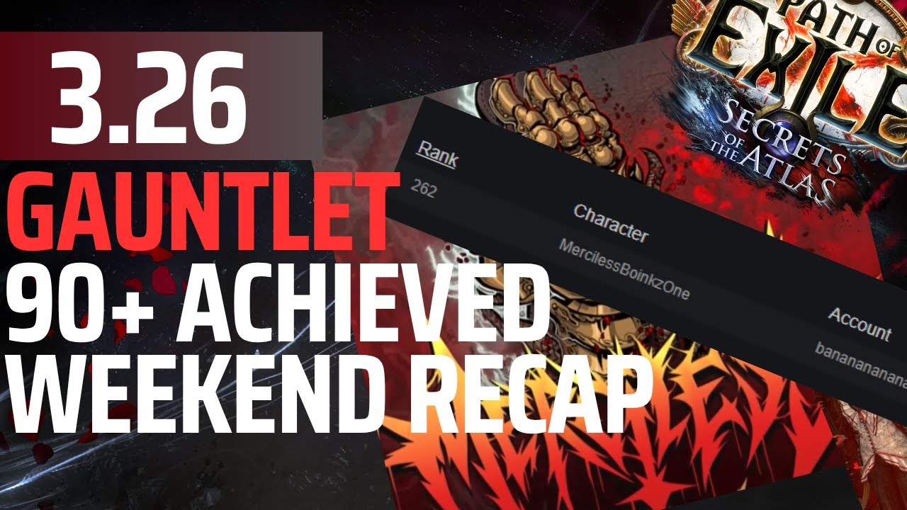 3.26 - Gauntlet Weekend Recap - 90+ as Ancestral Commander Slams