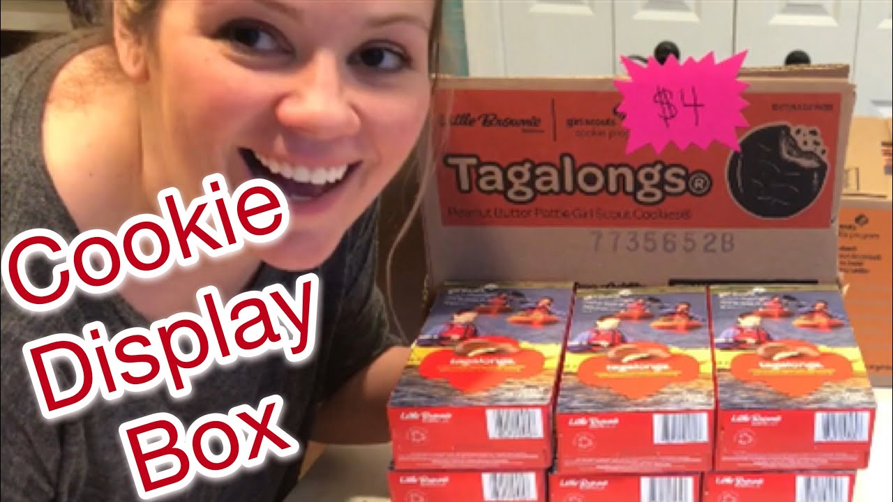 Girl Scout Cookie Display Box For Your Cookie Booth