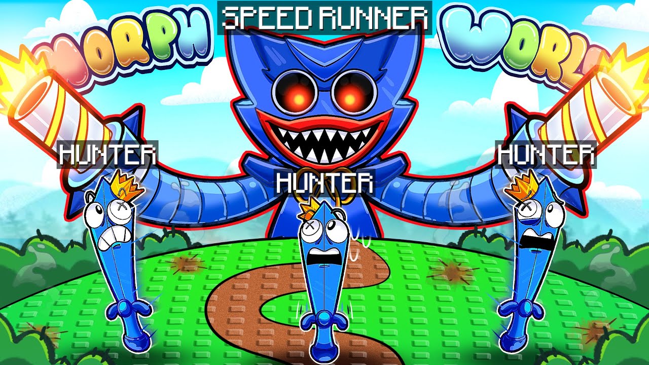 MORPH WORLD MANHUNT CHALLENGE! (Roblox)