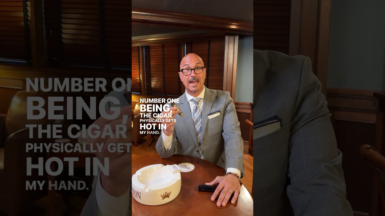 3 Signs You&rsquo;re Smoking a Cigar too Quick 👀
