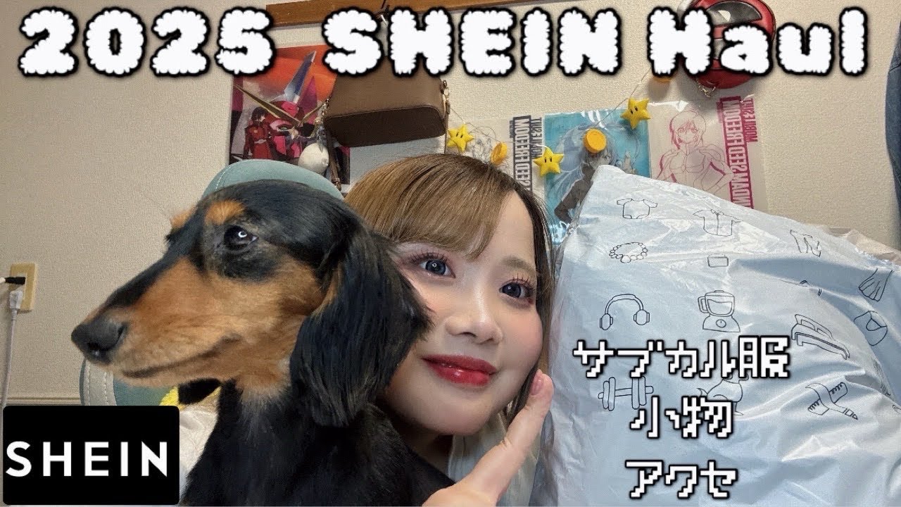 ぽっちゃり低身長￤サブカル服・小物・アクセ！今さらすぎるSHEIN夏Haul🩵