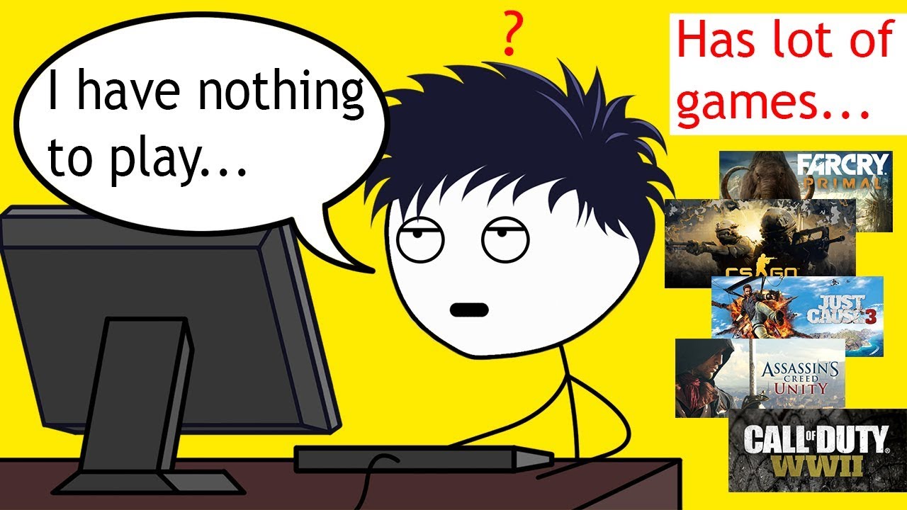 When a gamer gets Bored
