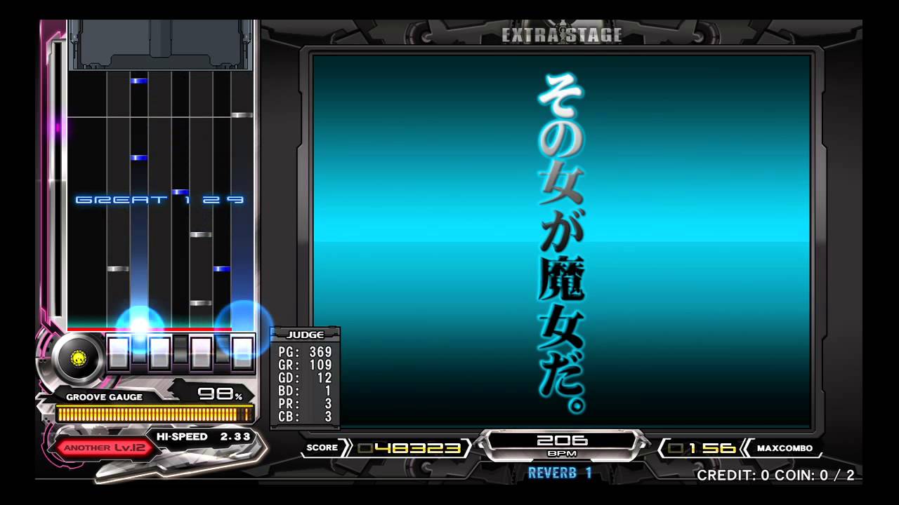 [AC] Beatmania IIDX 22 PENDUAL - 狂イ咲ケ焔ノ華 SPA 正規 [EX HARD]