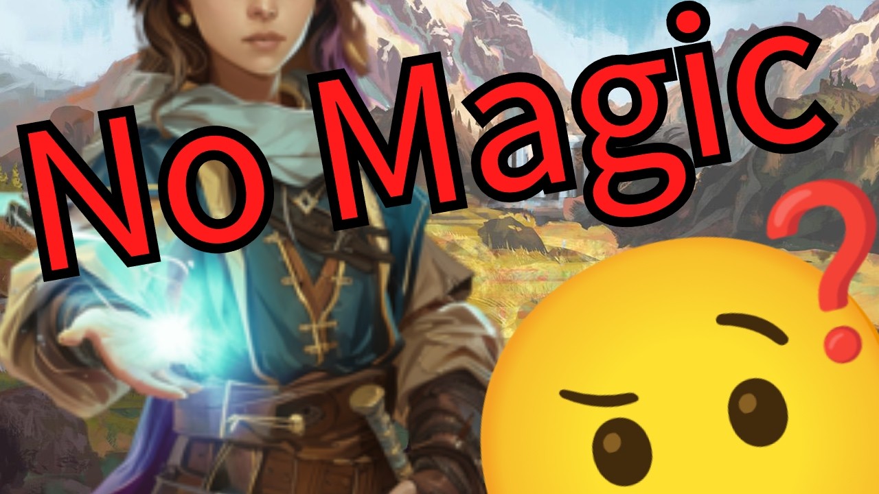 I Ran A D&D Campaign Without Magic (kind of)