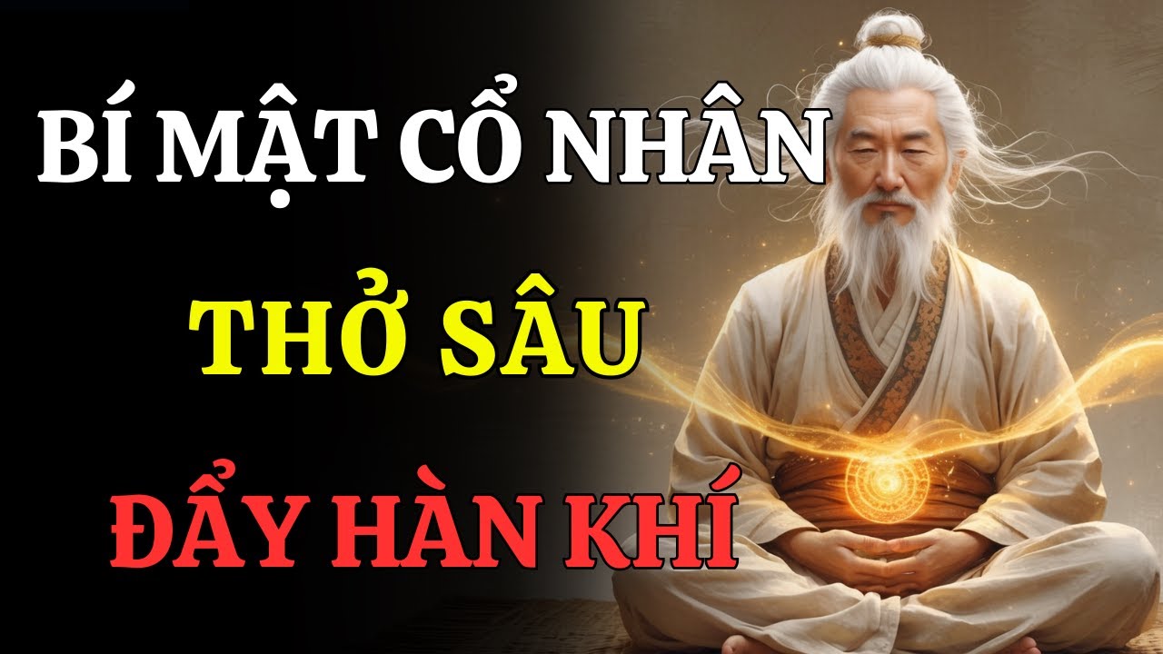 BÍ MẬT THỞ SÂU CỔ NHÂN: ĐẨY HÀN KHÍ RA NGOÀI, LÀM ẤM CƠ THỂ TỪ BÊN TRONG
