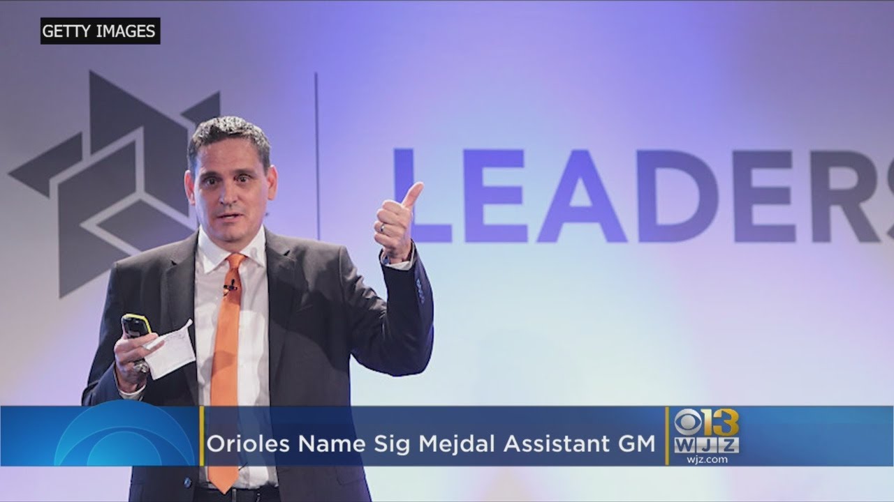 Orioles Name Sig Mejdal Assistant General Manager