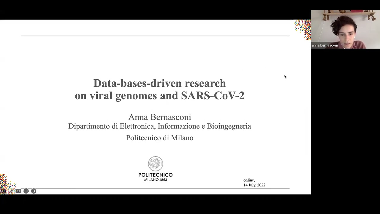 Data-bases-driven research on viral genomes and SARS CoV 2