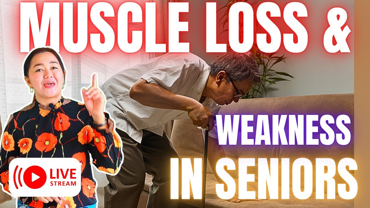 SARCOPENIA: Age-related Muscle Loss Of Muscle Mass & Strength.  How To Avoid This Condition.