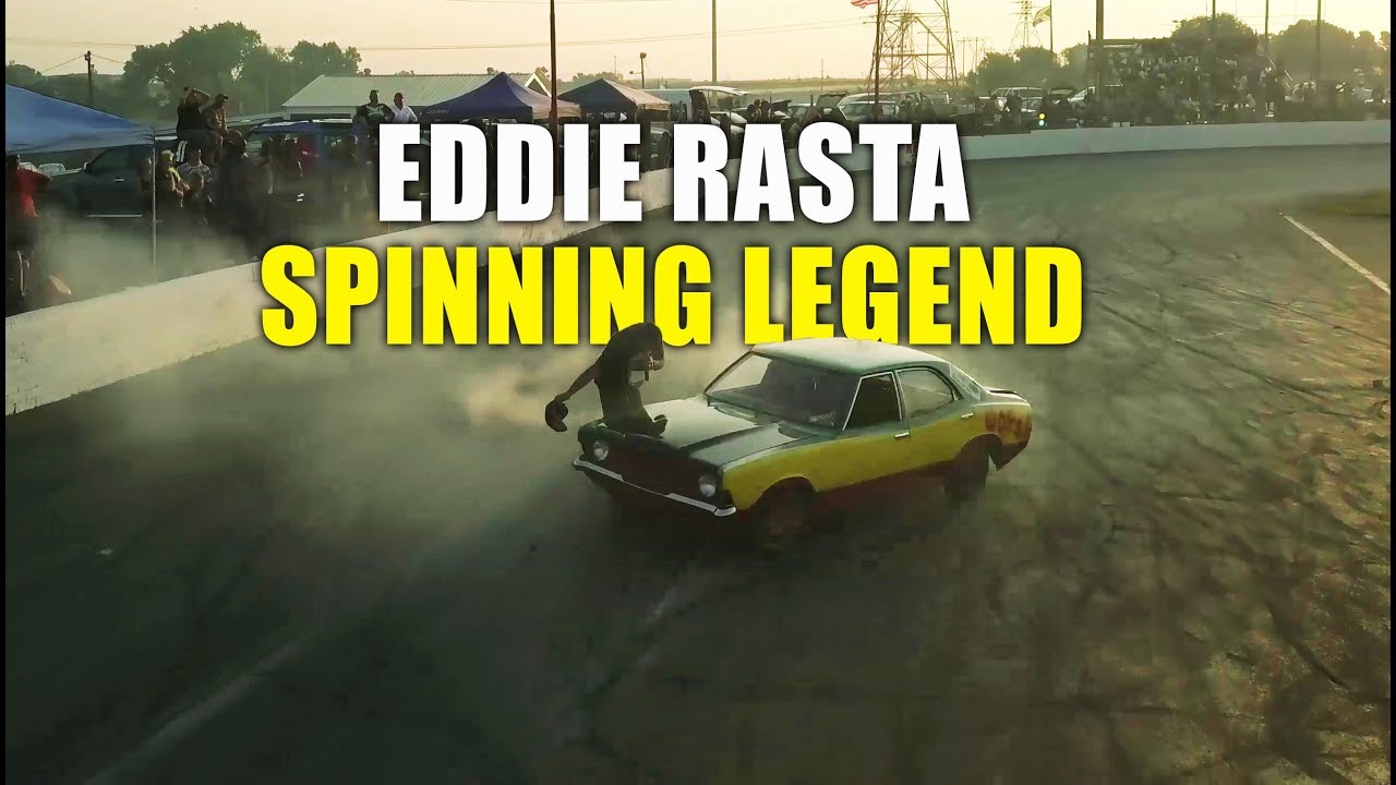 Eddie Rasta's Ford V6 dominating The Rock Raceway