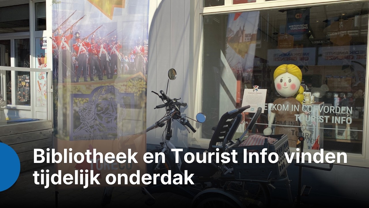ZO!34 - Bibliotheek en Tourist Info vinden tijdelijk onderdak