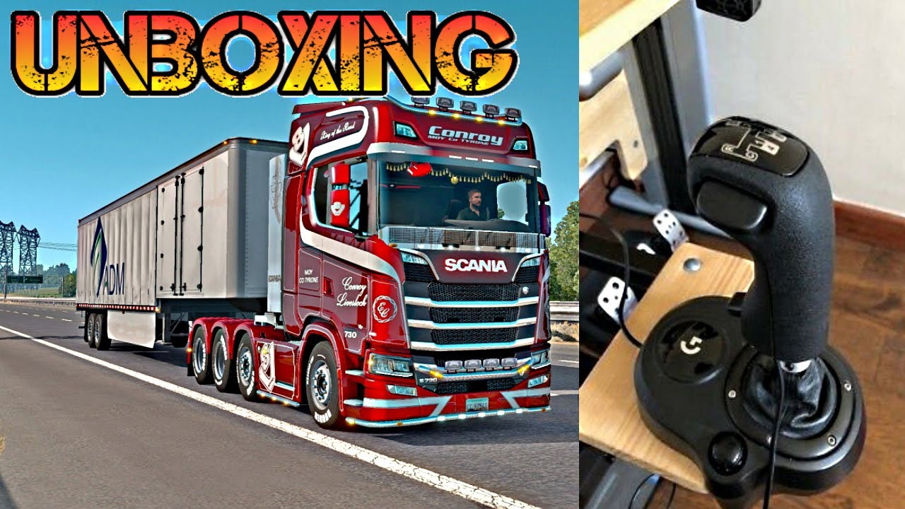 SKRS SCANIA shifter unboxing  EURO TRUCK SIMULATOR 2