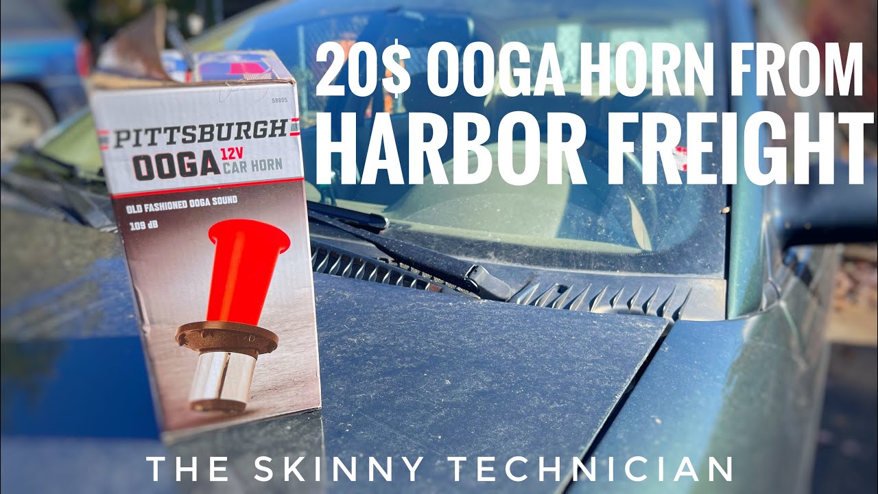 $20 OOGA Horn from Harbor Freight | Saturn SL2