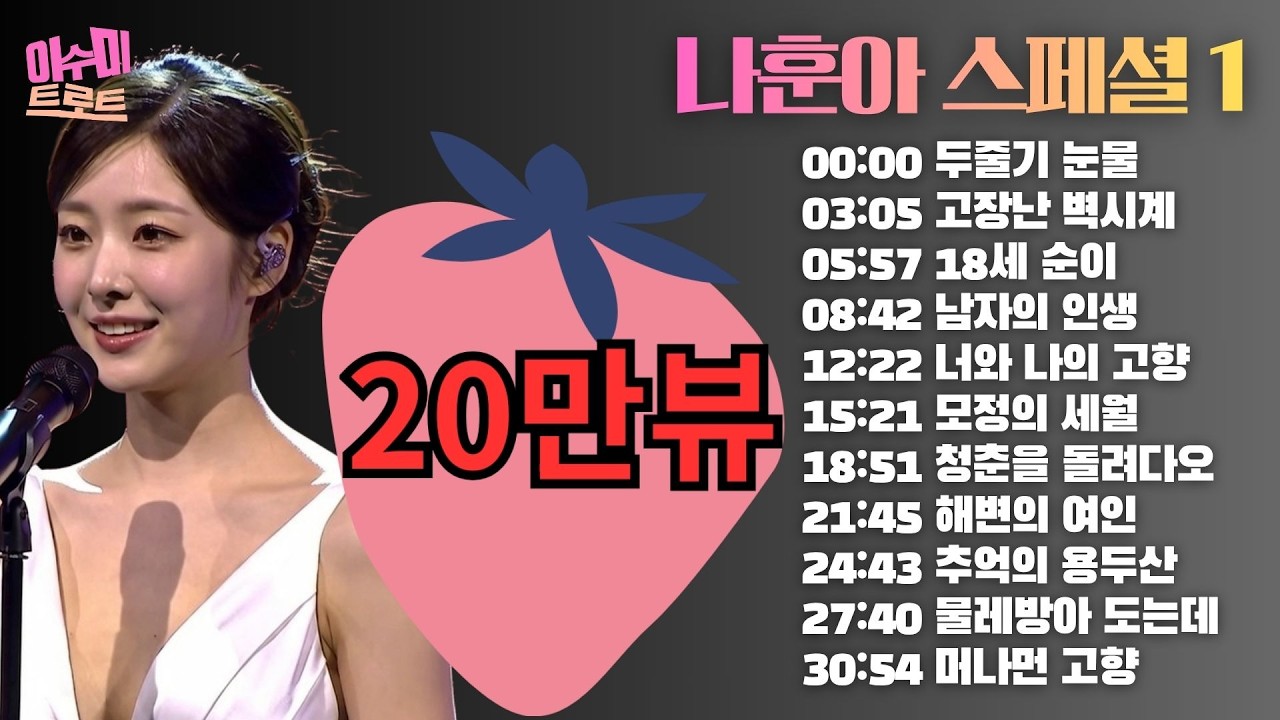 [playlist] 나훈아 모음집 1 | 노래: 이수미 | 설날특집 |