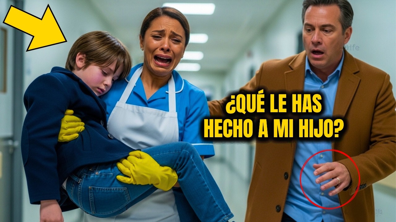 LIMPIADORA CORRIÓ AL HOSPITAL CON EL HIJO DEL CEO Y LO QUE ÉL DESCUBRIÓ LO DEJÓ EN SHOCK…