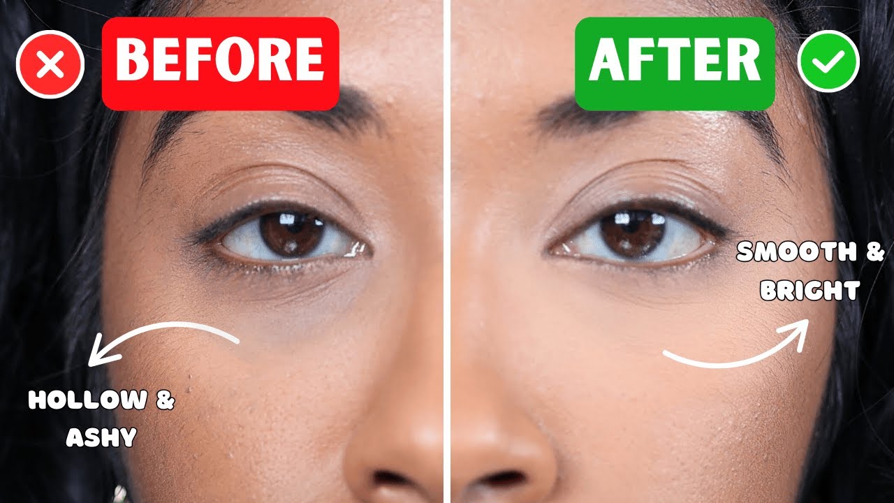 STOP COVERING DARK CIRCLES THE WRONG WAY‼️ (try this instead)