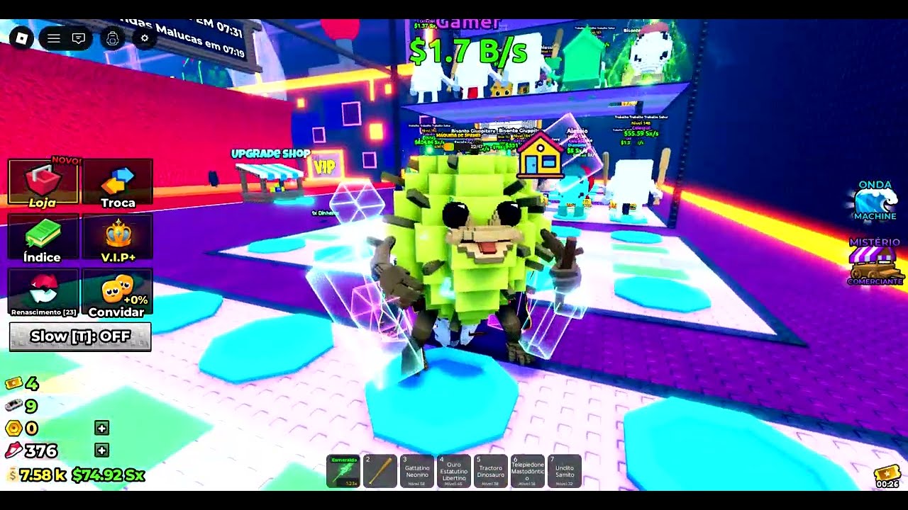 O NOVO EVENTO DO TSUNAMI DE BRAINROT ESTÁ INSANO! 🌊🔥