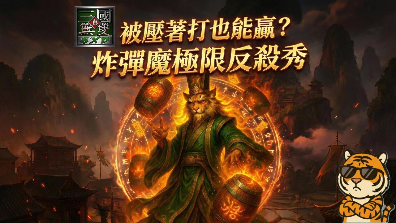 ⚡炸彈魔中路血戰！對決神級張燕「調皮大師」，陷入苦戰仍打出極限擊殺，蜀國驚險奪勝🔥【信義虎魔獸三國】