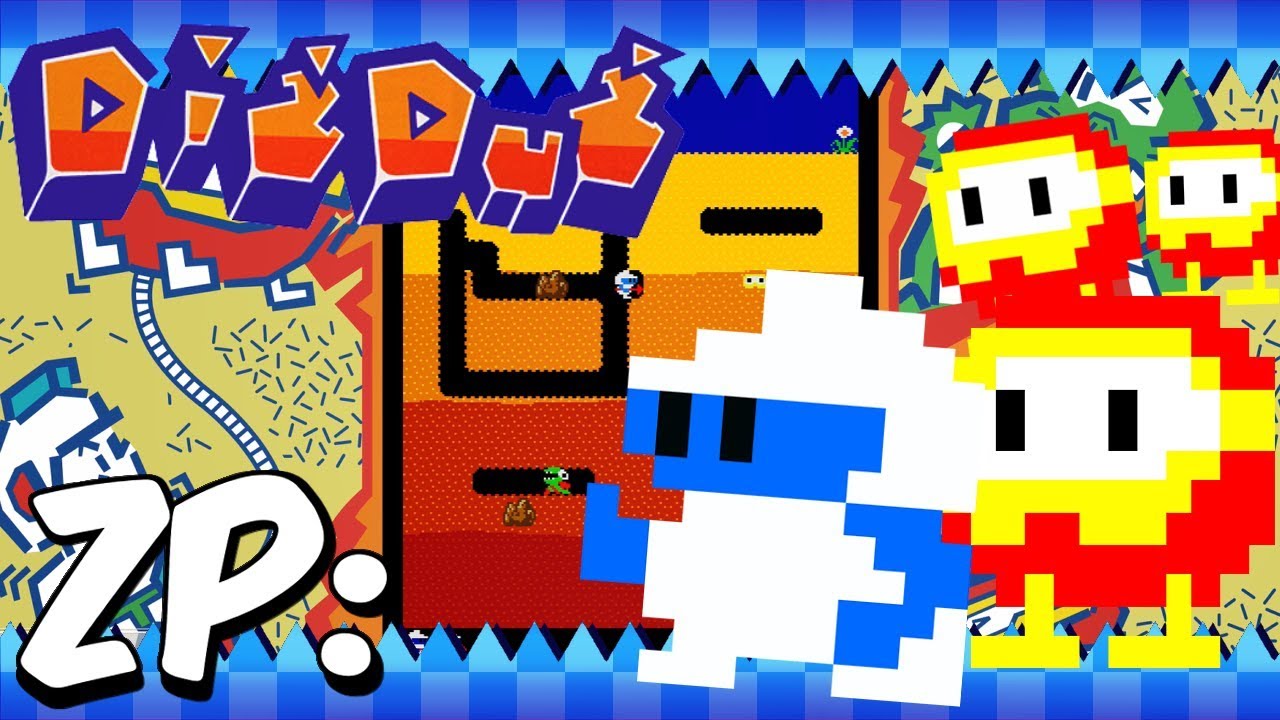 Dig-Dug - Namco Museum | Zonic Plays | Nintendo Switch