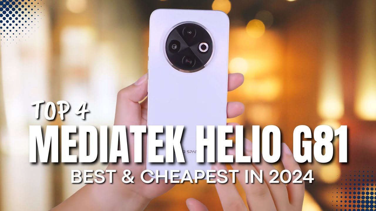 [ТОП 4] Телефон с чипсетом MediaTek Helio G81, лучший и самый дешевый в 2024 году!